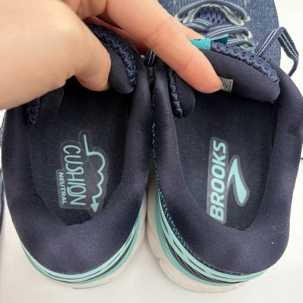 BROOKS GHOST 11 Women's Running Sneakers Size 6.5 Wide D Blue 1202771D493 Shoes